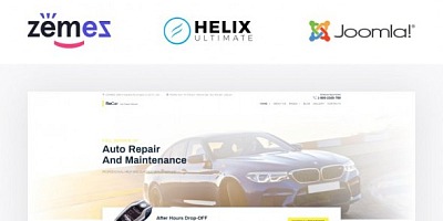 Template Monster Recar - Joomla Templates