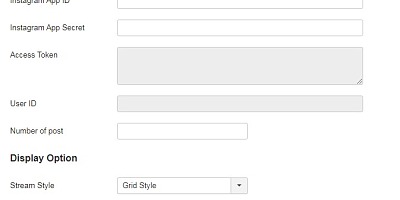 Eb Instagram Stream - Joomla Extension