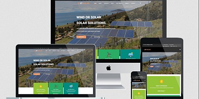 Enginetemplates Solar - Amazing Joomla Solar Energy Templates