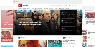 Joomshaper Newedge - Joomla Template