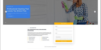 Joomlead Clean - Cleaning Services Joomla 4 Template
