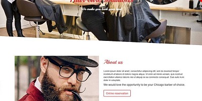 Bestaddon Hair - Joomla Templates