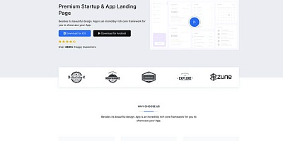 Joomlead App - Joomla Template