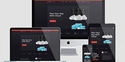 Enginetemplates Cloud+ - Hosting & Server Joomla Template