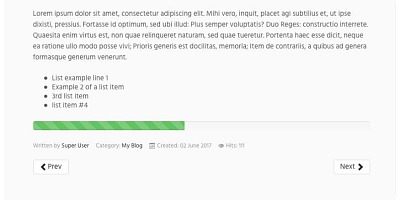 Jxtc Progress Bar Custom Field Joomla Extension