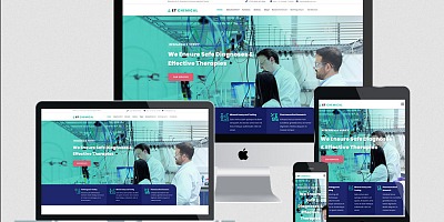 Enginetemplates Chemical - Professional Chemical Company Joomla Templates