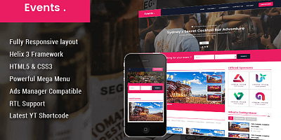Smartaddons Event - Joomla Template