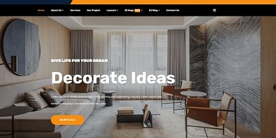 Lttheme Interior Design - Premium Joomla Interior Design Template