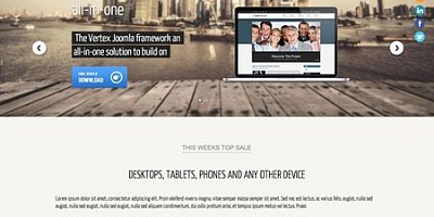 Shape5 Cleanout - Joomla Template