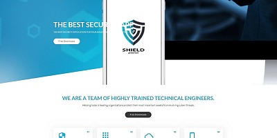 Shield - The Best Security App Joomla Template