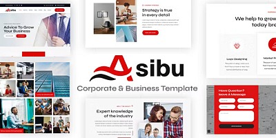 Asibu - Corporate & Business Joomla 5 Template