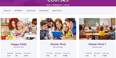 SP Kindergarten Template - Joomla Extension