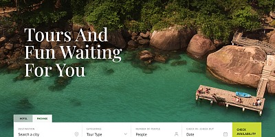 Joomshaper Travelin - Trip Booking Joomla Template