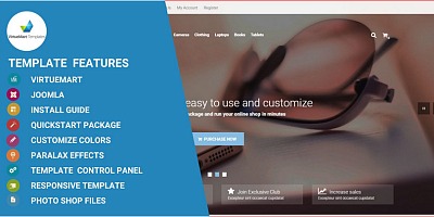 Diverse Shop Virtuemart Template For Joomla