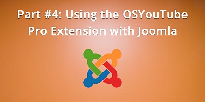 Osyoutube Pro - Joomla Extension