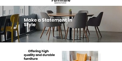 Template Monster Furniture - Joomla Template Monster