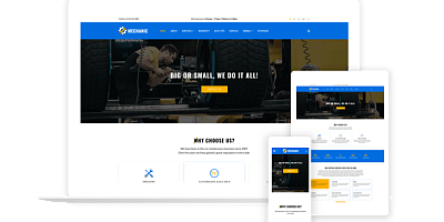 Joomlashine Mechanic - Joomla Template