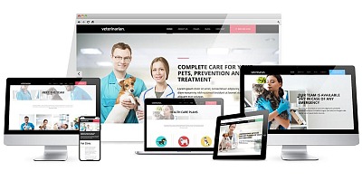 The Hot Veterinarian - Veterinary Joomla Template