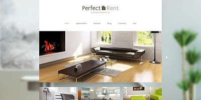 Template Monster Perfect Rent - Joomla Templates