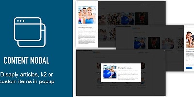 Ol Content Modal - Joomla Extension