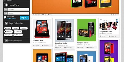 Smartaddons Wall Blog - Joomla Template