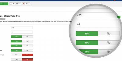 OSYouTube Pro - Joomla Extension
