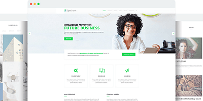Joomshaper Spectrum - Joomla Template