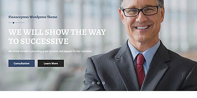 Theme Forest Finance Press - Joomla Template