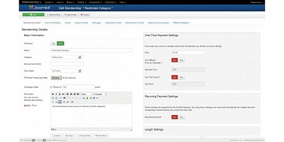 RSMembership! iDEAL Payment Plugin - Joomla Extension