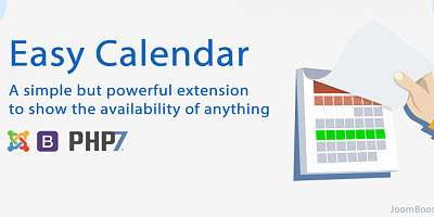 Easy Calendar - Joomla Extension