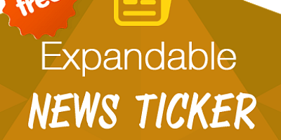 JK Expandable News Ticker - Joomla Extension