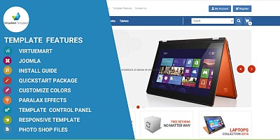 Hyper Shop Virtuemart Template