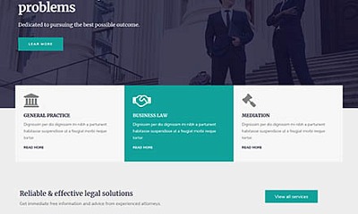 Warptheme Lawfirm - Joomla Template