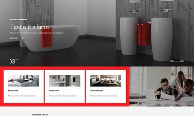 Mixwebtemplates Joomla186 - Interior Design Joomla Template