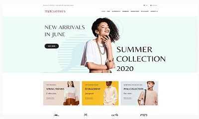 Lttheme Clothes Shop - Online Shopping Premium Joomla Template
