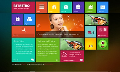 Bowthemes Metro - Joomla Template