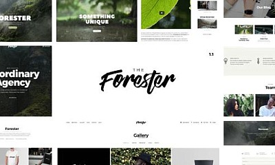 Theme Forest The Forester - Joomla Templates