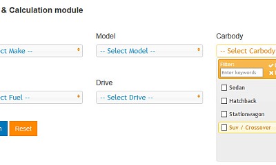 K2 Filter & Calculation module