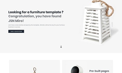Joomlashine Miro - Joomla Template