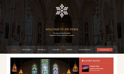 Joomlashine Fidem 2 - Joomla Template