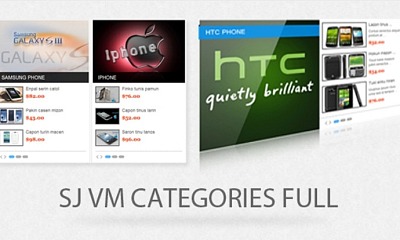 SJ Categories Full for VirtueMart 4 - Joomla Extension