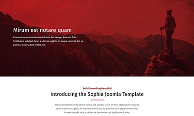 J51 - Sophia - Joomla Template