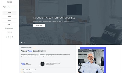 Joomlead Vking - Creative Multipurpose Joomla Template