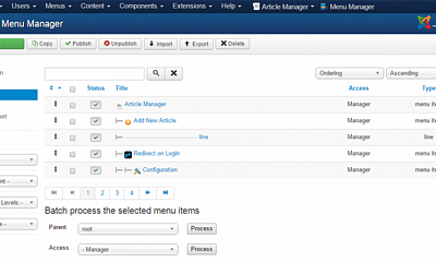 Admin Menu Manager Pro - Joomla Extension
