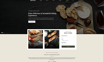 Joomlead Redchili - A Beautiful Restaurant Joomla Template