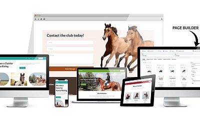 Hot Horses - Horse Riding Joomla Template