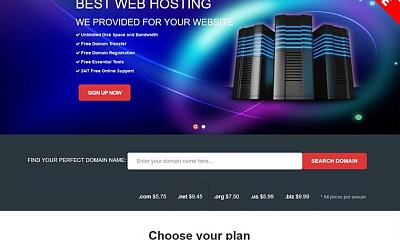 Bestaddon Hosting - Joomla Templates
