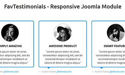 FavTestimonials - Joomla Extension