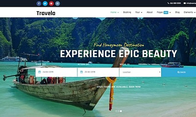 Joomlead Travela - Joomla Templates