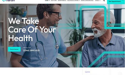 Joomshaper Nuron - Multipurpose Joomla Medical & Healthcare Template
